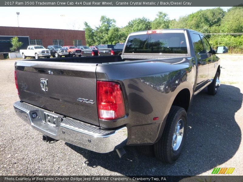 Granite Crystal Metallic / Black/Diesel Gray 2017 Ram 3500 Tradesman Crew Cab 4x4 Dual Rear Wheel