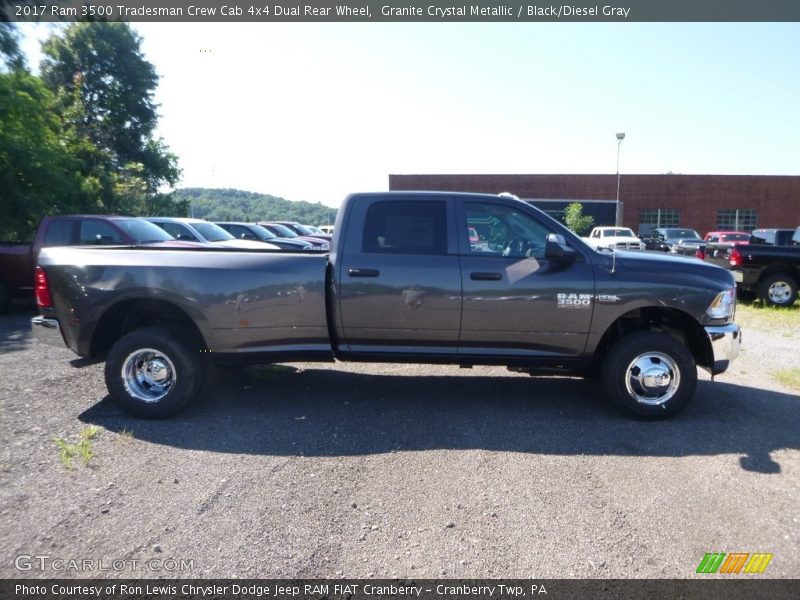 Granite Crystal Metallic / Black/Diesel Gray 2017 Ram 3500 Tradesman Crew Cab 4x4 Dual Rear Wheel