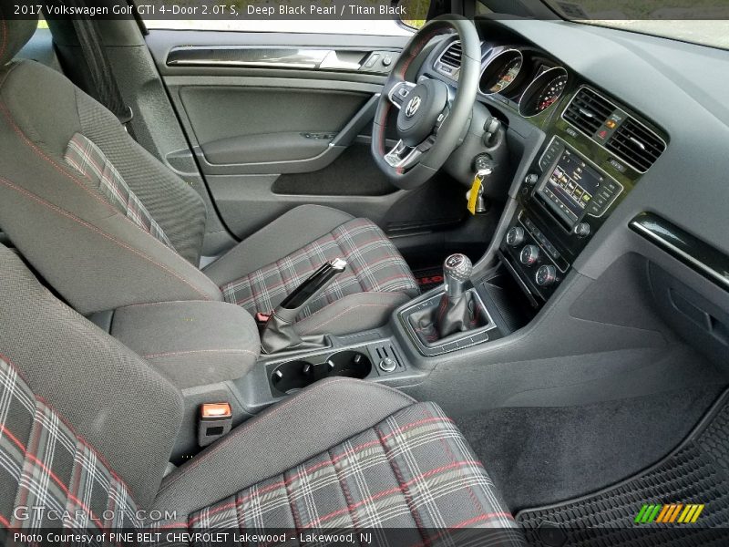 Front Seat of 2017 Golf GTI 4-Door 2.0T S