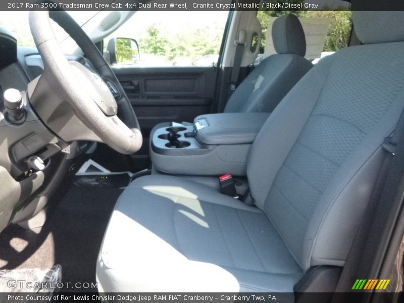 Granite Crystal Metallic / Black/Diesel Gray 2017 Ram 3500 Tradesman Crew Cab 4x4 Dual Rear Wheel