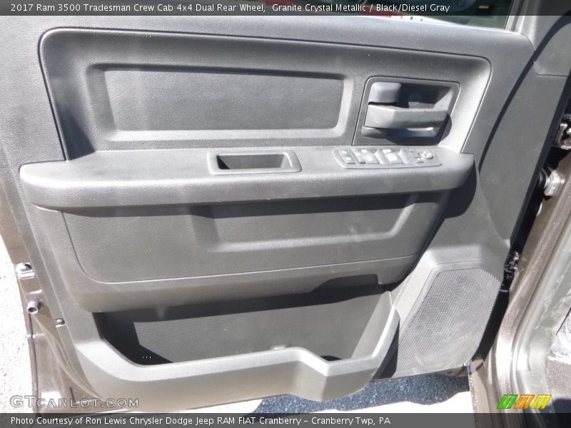 Granite Crystal Metallic / Black/Diesel Gray 2017 Ram 3500 Tradesman Crew Cab 4x4 Dual Rear Wheel