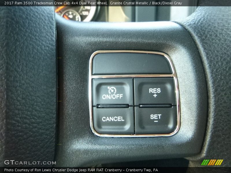 Granite Crystal Metallic / Black/Diesel Gray 2017 Ram 3500 Tradesman Crew Cab 4x4 Dual Rear Wheel