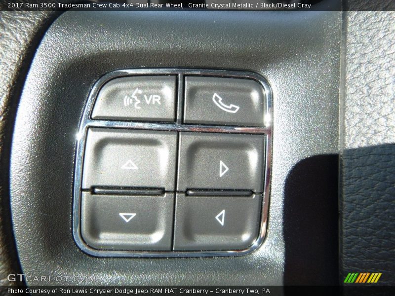 Granite Crystal Metallic / Black/Diesel Gray 2017 Ram 3500 Tradesman Crew Cab 4x4 Dual Rear Wheel