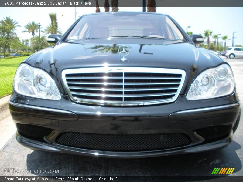 Black / Java 2006 Mercedes-Benz S 500 Sedan