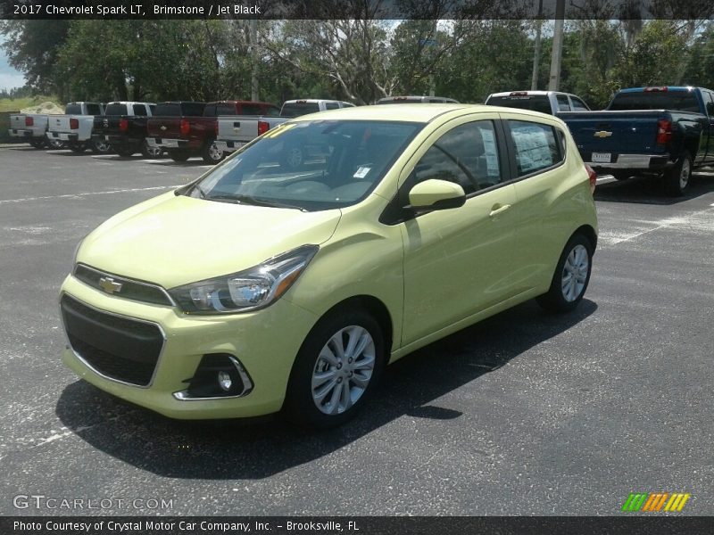 Brimstone / Jet Black 2017 Chevrolet Spark LT