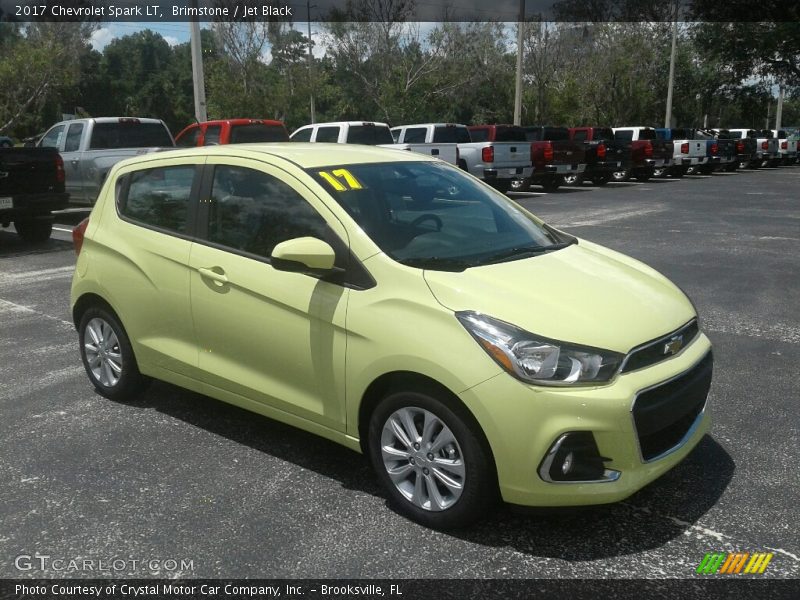 Brimstone / Jet Black 2017 Chevrolet Spark LT