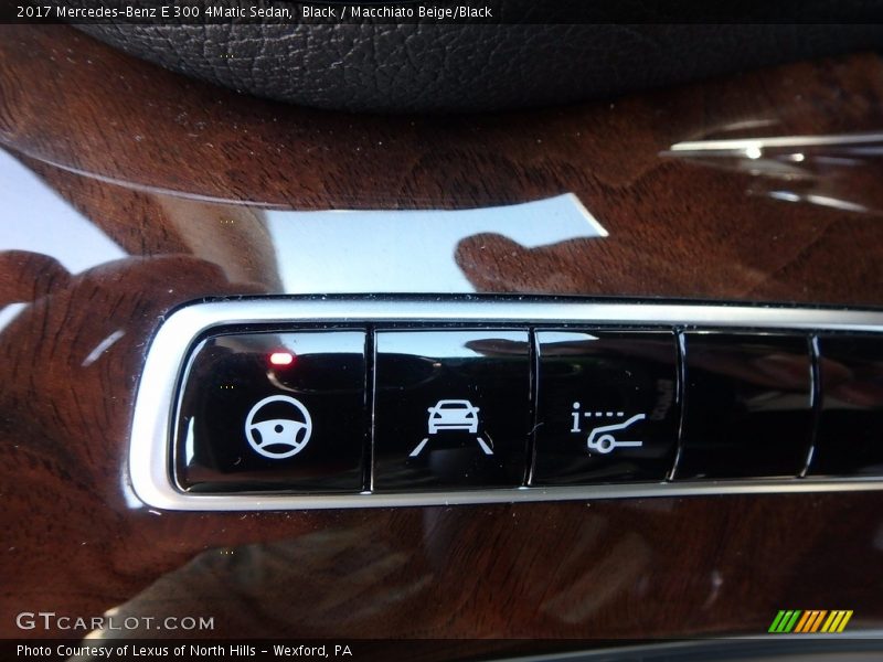 Black / Macchiato Beige/Black 2017 Mercedes-Benz E 300 4Matic Sedan