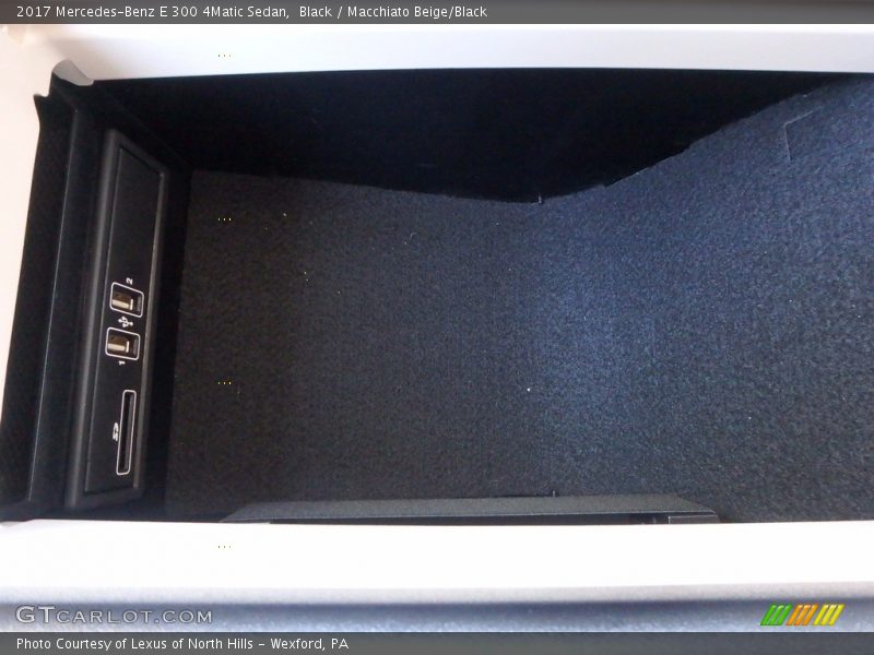Black / Macchiato Beige/Black 2017 Mercedes-Benz E 300 4Matic Sedan