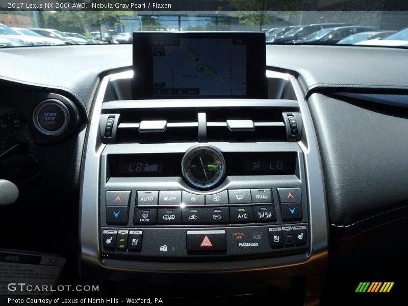 Nebula Gray Pearl / Flaxen 2017 Lexus NX 200t AWD