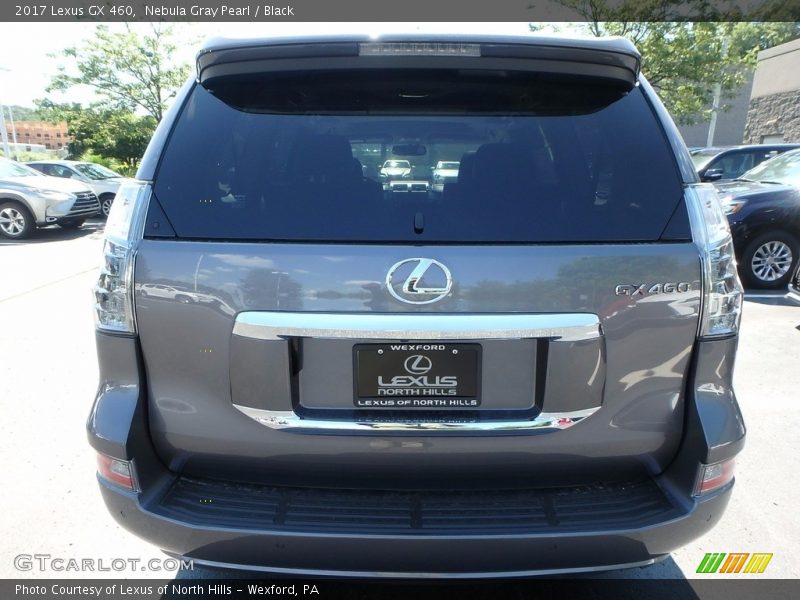 Nebula Gray Pearl / Black 2017 Lexus GX 460