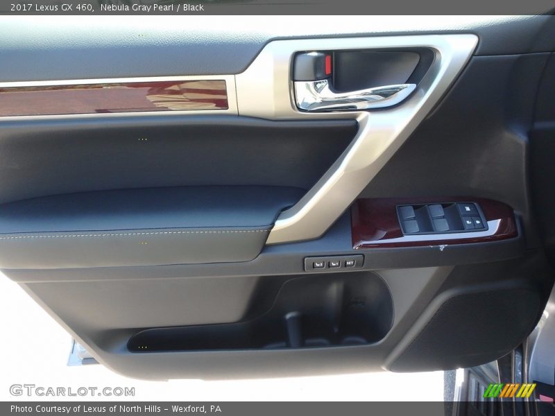 Nebula Gray Pearl / Black 2017 Lexus GX 460