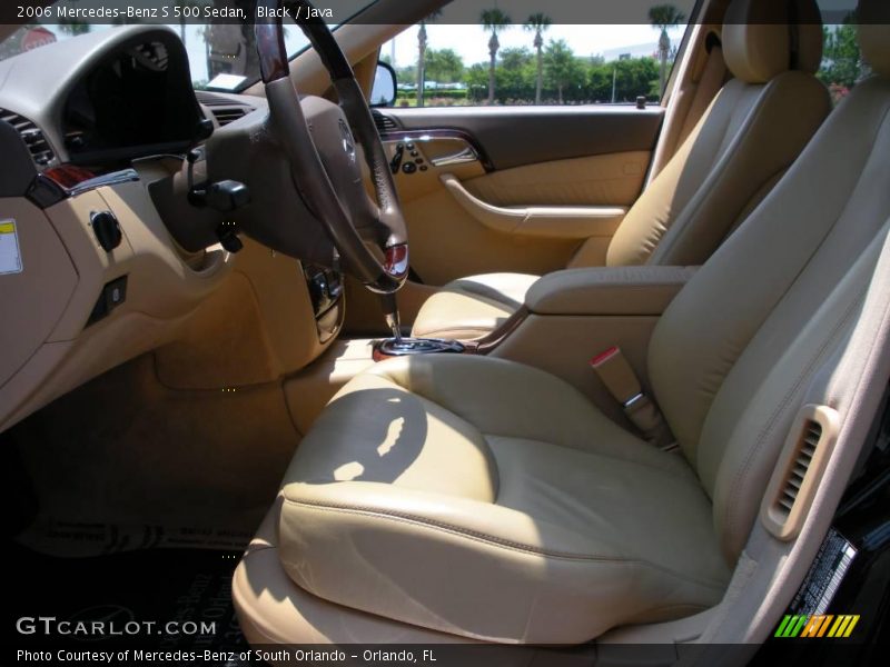 Black / Java 2006 Mercedes-Benz S 500 Sedan