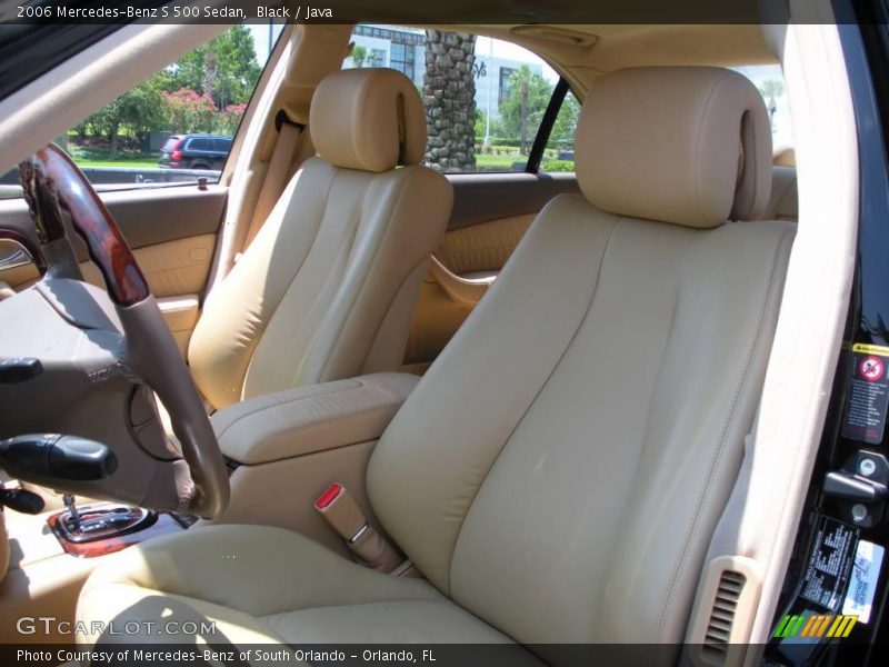 Black / Java 2006 Mercedes-Benz S 500 Sedan