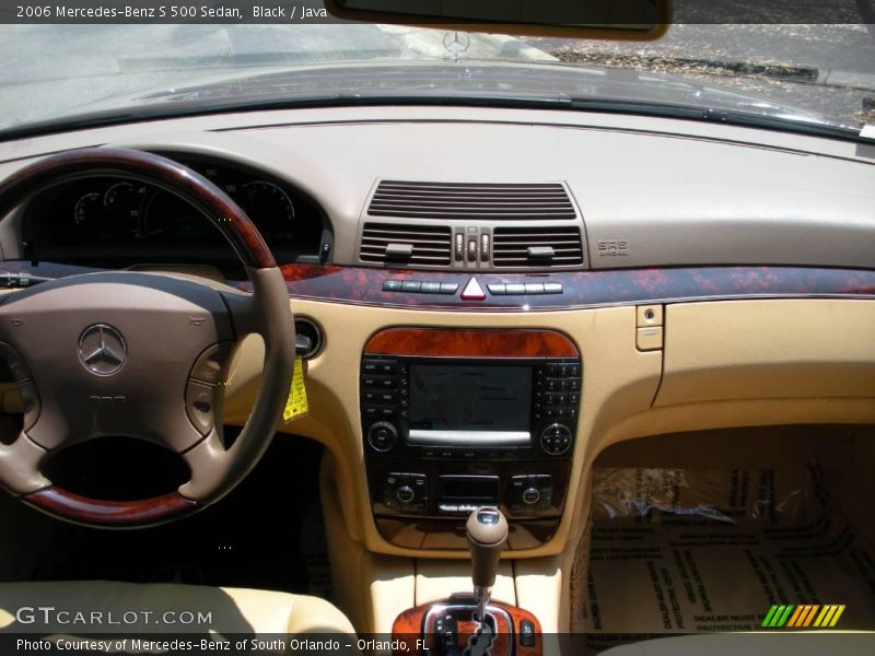 Black / Java 2006 Mercedes-Benz S 500 Sedan