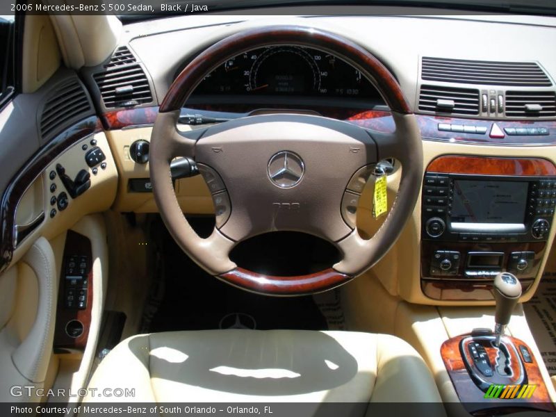 Black / Java 2006 Mercedes-Benz S 500 Sedan