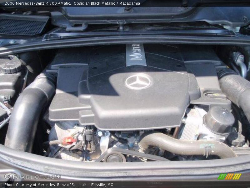 Obsidian Black Metallic / Macadamia 2006 Mercedes-Benz R 500 4Matic