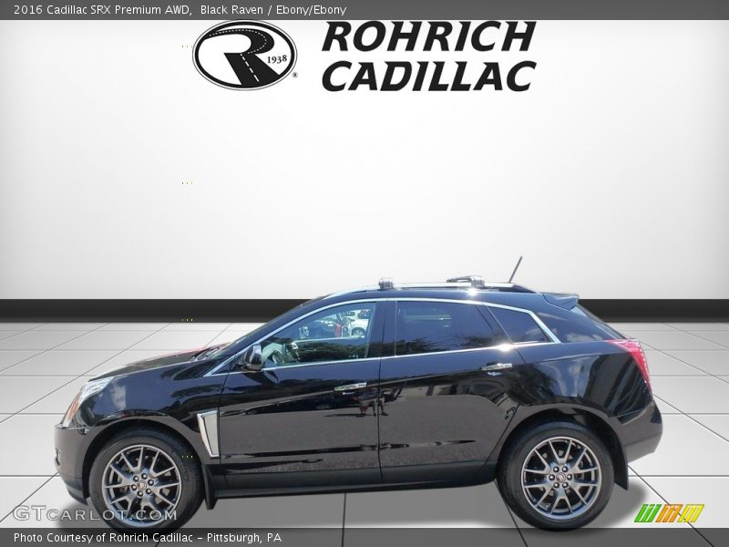 Black Raven / Ebony/Ebony 2016 Cadillac SRX Premium AWD