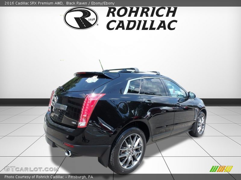 Black Raven / Ebony/Ebony 2016 Cadillac SRX Premium AWD