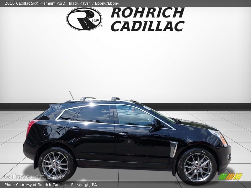 Black Raven / Ebony/Ebony 2016 Cadillac SRX Premium AWD