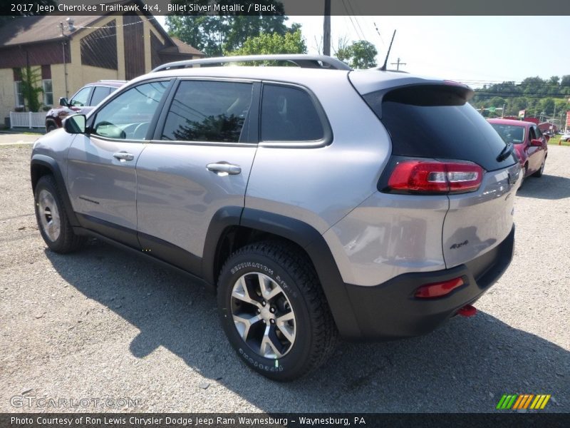 Billet Silver Metallic / Black 2017 Jeep Cherokee Trailhawk 4x4