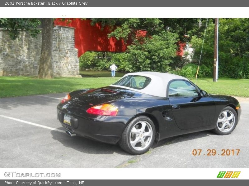 Black / Graphite Grey 2002 Porsche Boxster