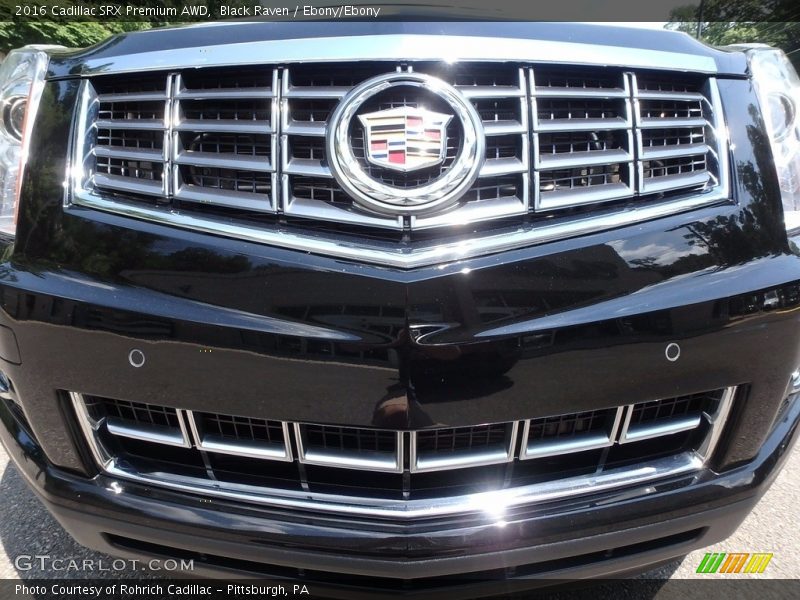 Black Raven / Ebony/Ebony 2016 Cadillac SRX Premium AWD