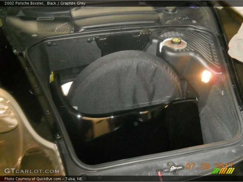 Black / Graphite Grey 2002 Porsche Boxster
