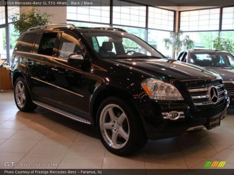 Black / Black 2009 Mercedes-Benz GL 550 4Matic