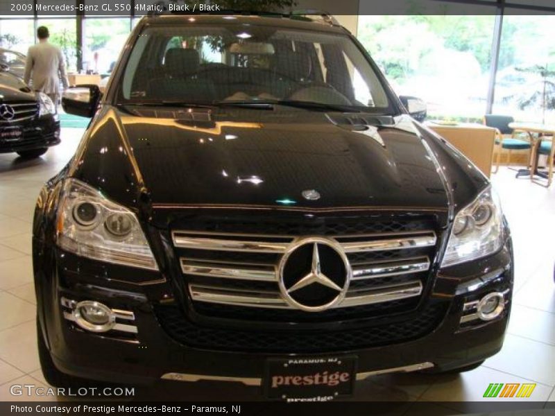 Black / Black 2009 Mercedes-Benz GL 550 4Matic