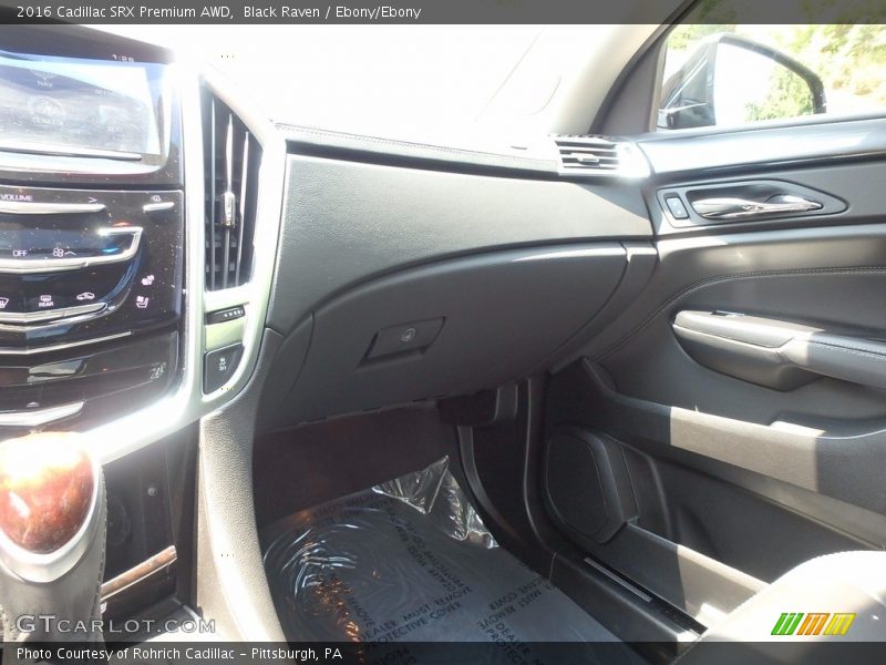 Black Raven / Ebony/Ebony 2016 Cadillac SRX Premium AWD