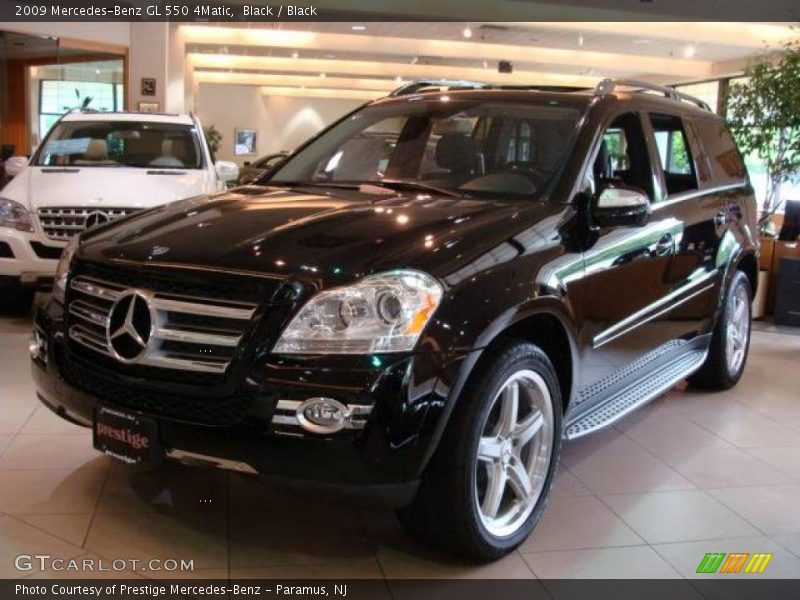 Black / Black 2009 Mercedes-Benz GL 550 4Matic