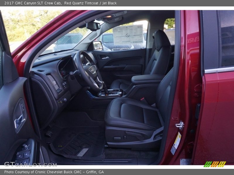 Red Quartz Tintcoat / Jet Black 2017 GMC Canyon SLT Crew Cab