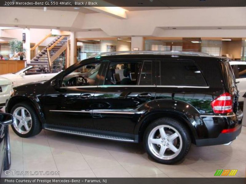 Black / Black 2009 Mercedes-Benz GL 550 4Matic