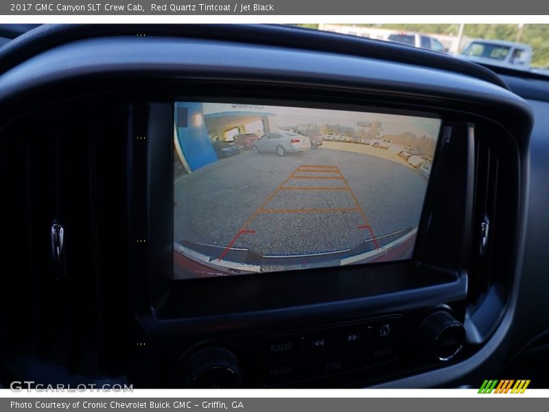 Red Quartz Tintcoat / Jet Black 2017 GMC Canyon SLT Crew Cab