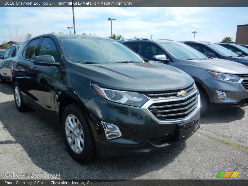 Nightfall Gray Metallic / Medium Ash Gray 2018 Chevrolet Equinox LT