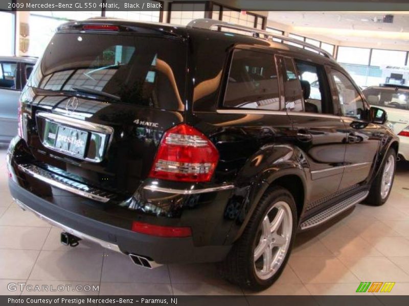 Black / Black 2009 Mercedes-Benz GL 550 4Matic