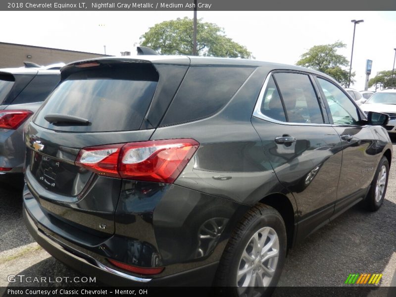 Nightfall Gray Metallic / Medium Ash Gray 2018 Chevrolet Equinox LT