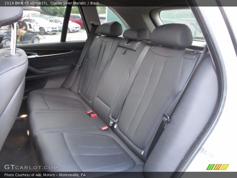 Glacier Silver Metallic / Black 2014 BMW X5 xDrive35i
