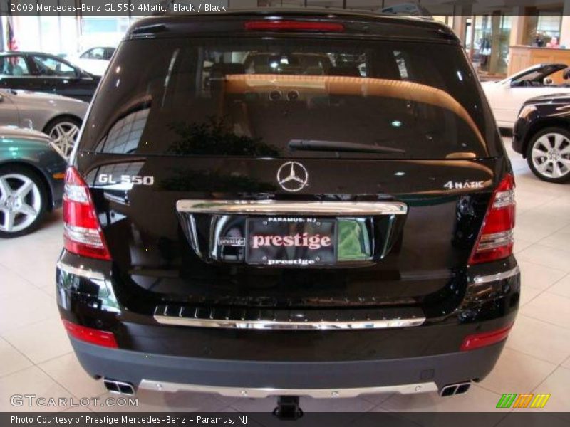Black / Black 2009 Mercedes-Benz GL 550 4Matic