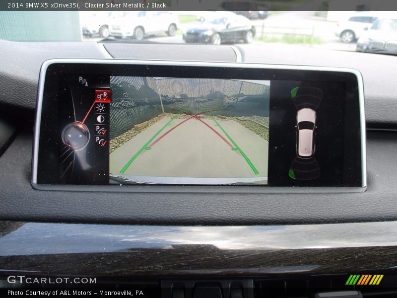 Glacier Silver Metallic / Black 2014 BMW X5 xDrive35i