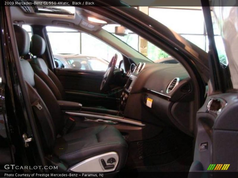 Black / Black 2009 Mercedes-Benz GL 550 4Matic