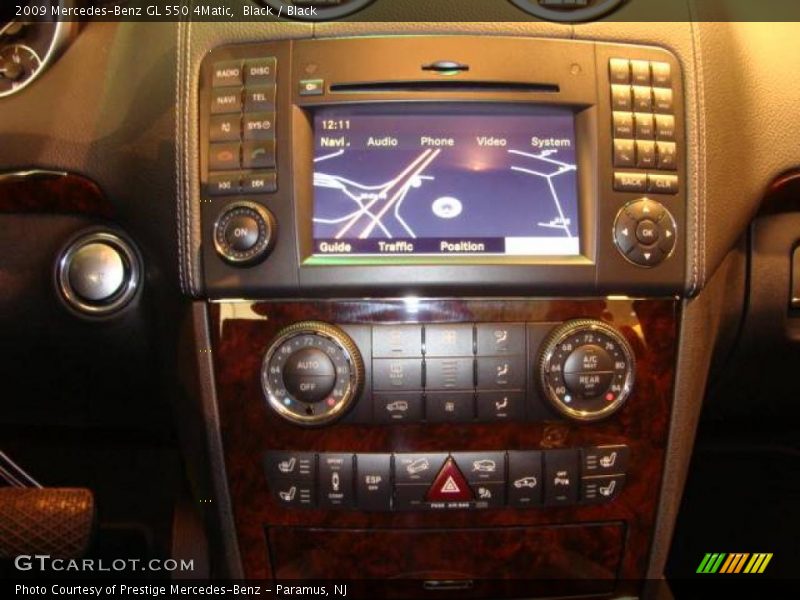 Black / Black 2009 Mercedes-Benz GL 550 4Matic