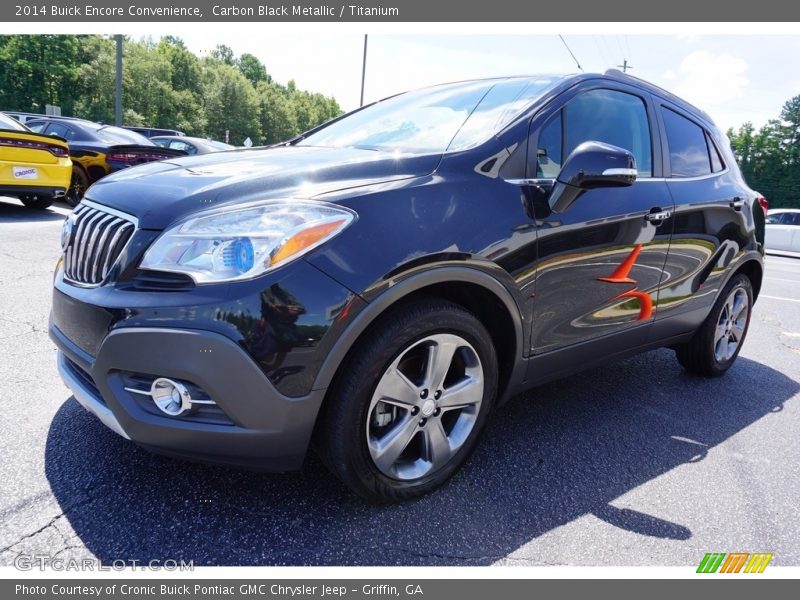 Carbon Black Metallic / Titanium 2014 Buick Encore Convenience