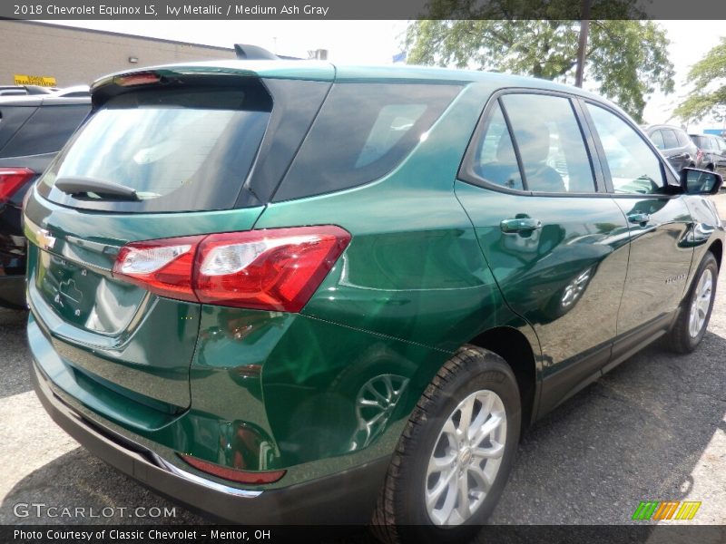 Ivy Metallic / Medium Ash Gray 2018 Chevrolet Equinox LS