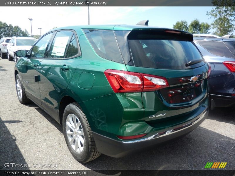 Ivy Metallic / Medium Ash Gray 2018 Chevrolet Equinox LS