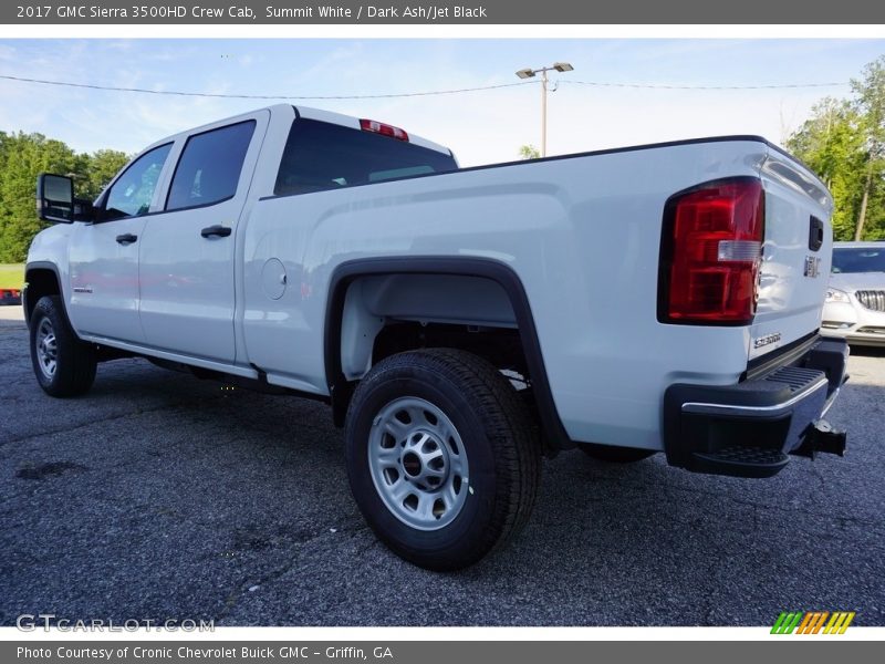 Summit White / Dark Ash/Jet Black 2017 GMC Sierra 3500HD Crew Cab