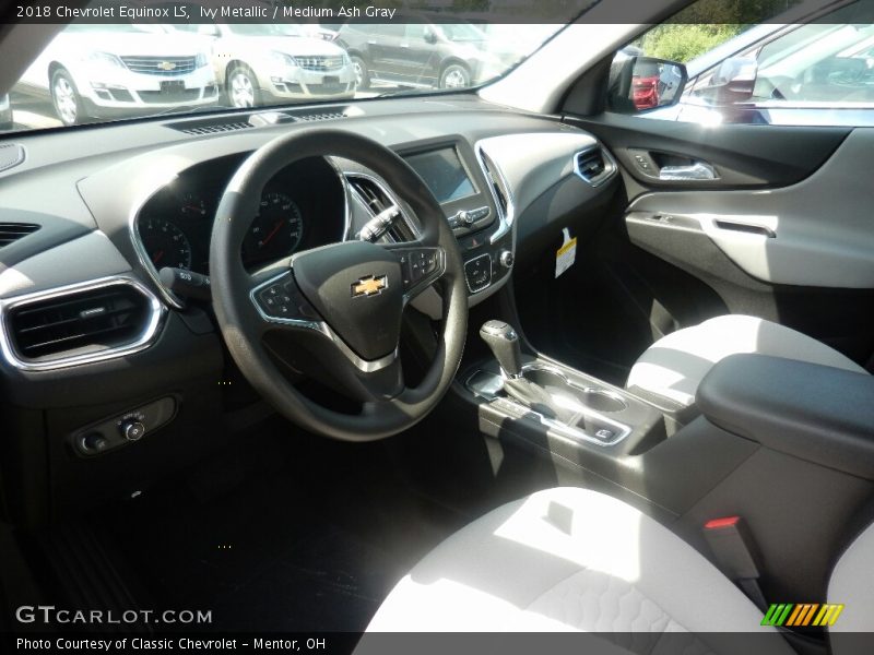 Ivy Metallic / Medium Ash Gray 2018 Chevrolet Equinox LS