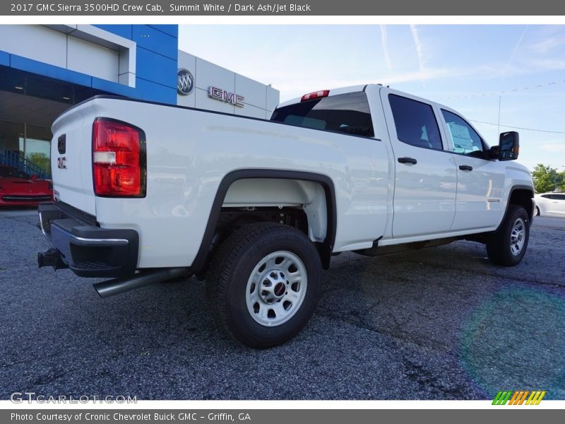 Summit White / Dark Ash/Jet Black 2017 GMC Sierra 3500HD Crew Cab