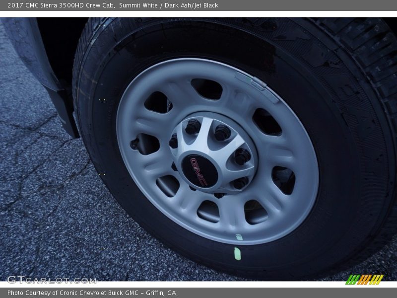 Summit White / Dark Ash/Jet Black 2017 GMC Sierra 3500HD Crew Cab