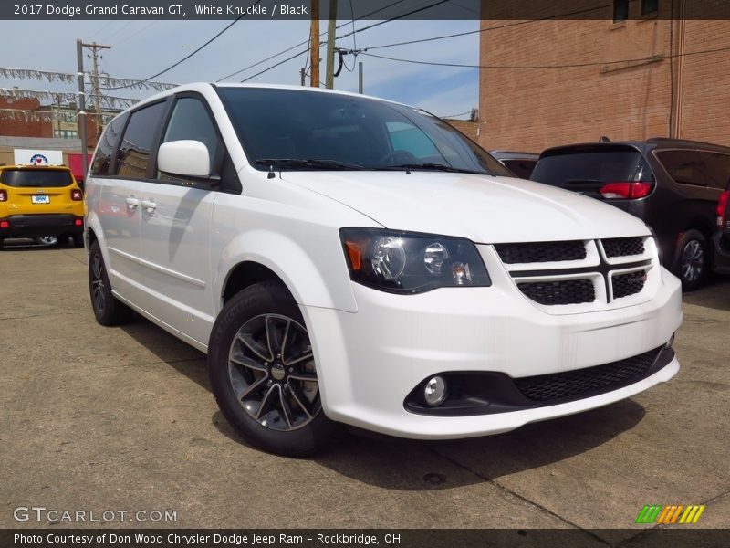 White Knuckle / Black 2017 Dodge Grand Caravan GT